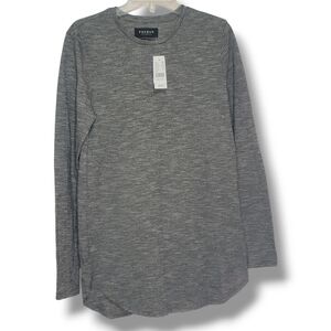🏈*NWT* PACSUN - Small Gray Heather Longsleeve Tee